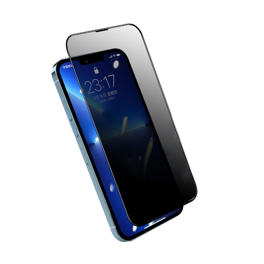For iPhone 13 Pro Max ENKAY Quick Stick Anti-peeping Tempered Glass Film - iPhone 13 Pro Max Tempered Glass by ENKAY | Online Shopping UK | buy2fix