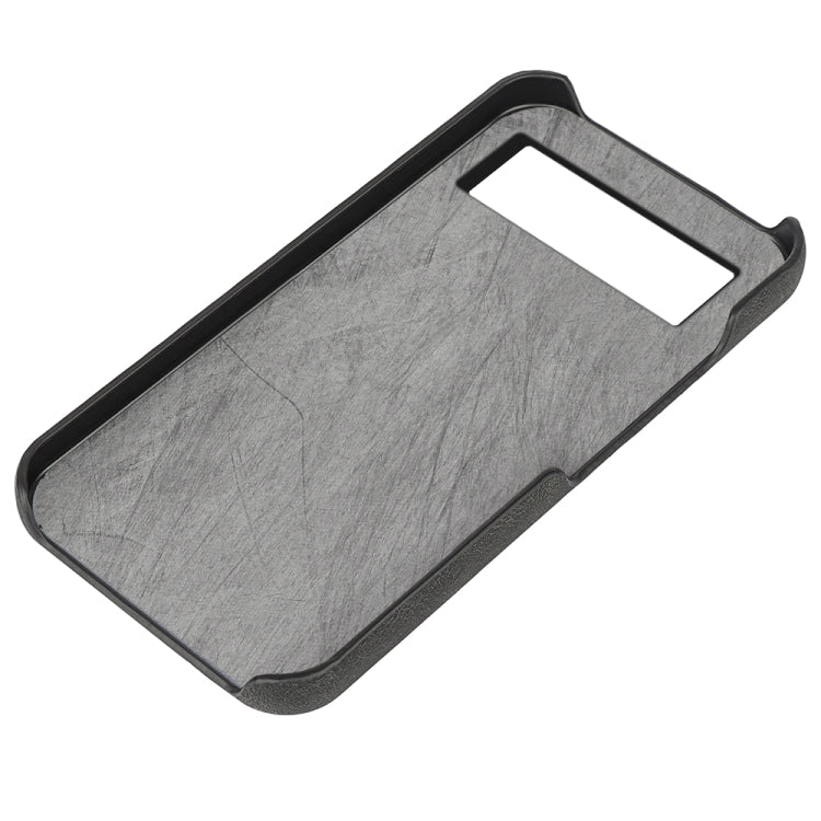 For Google Pixel 6 Pro Ring Holder PU Phone Case(Black) - Google Cases by buy2fix | Online Shopping UK | buy2fix