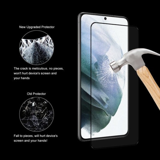 For Samsung Galaxy S22 5G 2pcs ENKAY Ultra-thin 0.2mm Full Glue Coverage Tempered Glass Protector - Galaxy S22 5G Tempered Glass by ENKAY | Online Shopping UK | buy2fix