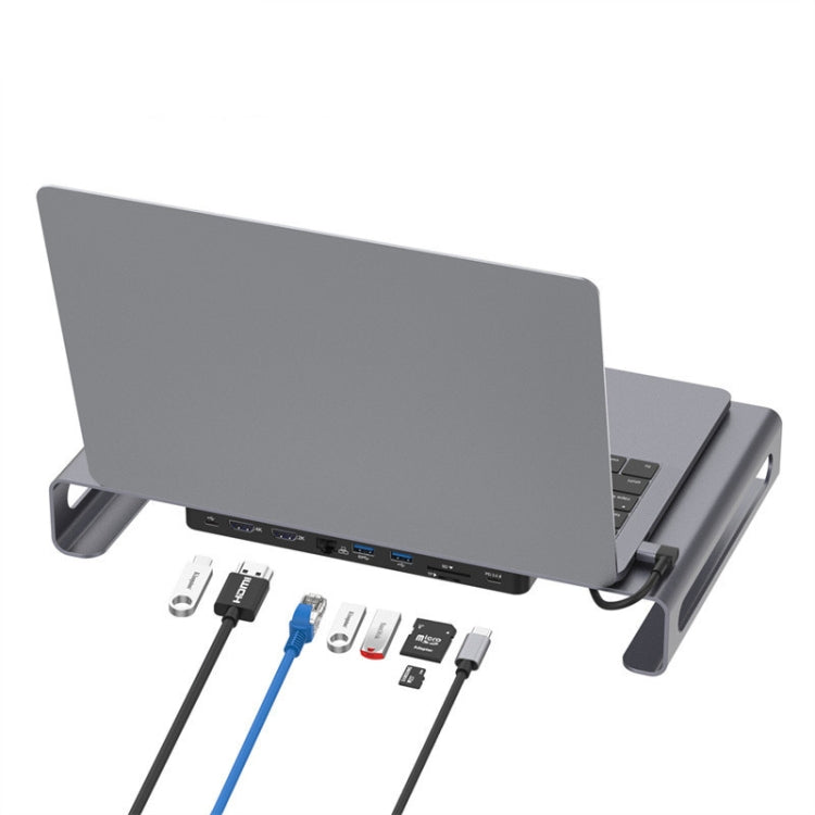 9-in-1 Multifunction Type-C Docking Station HUB Adapter by buy2fix