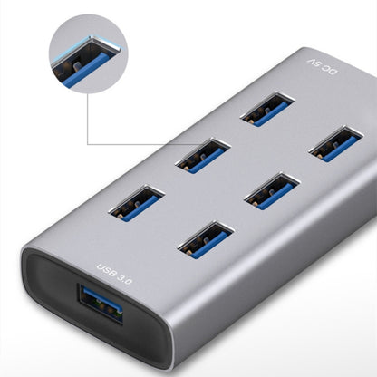 Multiport Metal Enclosure Docking Station HUB with 7 USB 3.0 Ports by buy2fix