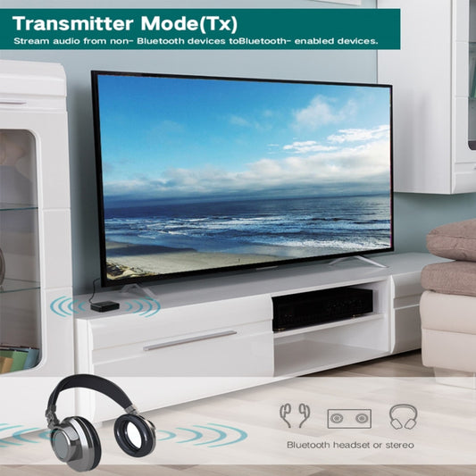 RT01 2-in-1 Bluetooth Receiver & Transmitter Car Hands-free - Audio Receiver Transmitter by buy2fix | Online Shopping UK | buy2fix