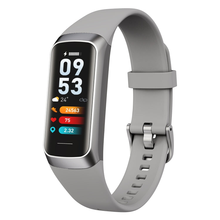 C60 IP67 Waterproof 1.1 inch Smart Fitness Band(Grey) by buy2fix