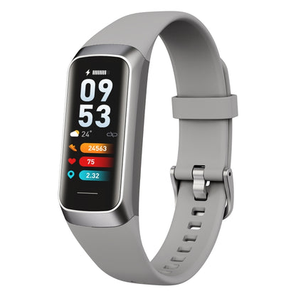 C60 IP67 Waterproof 1.1 inch Smart Fitness Band(Grey) by buy2fix