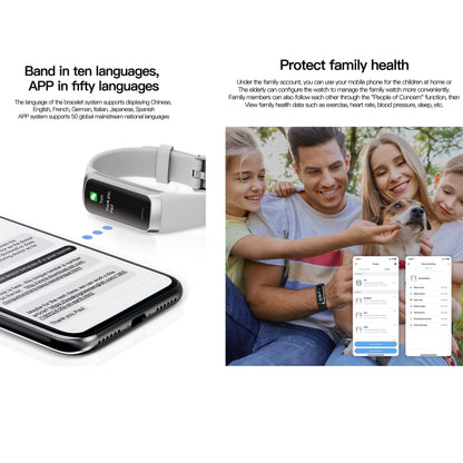 C60 IP67 Waterproof 1.1 inch Smart Fitness Band(Pink) - Smart Wristbands by buy2fix | Online Shopping UK | buy2fix