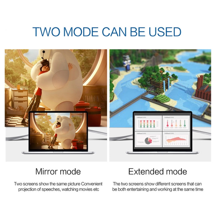 4K 60HZ USB-C / Type-C to DisplayPort Cable, Cable Length: 1.8m by buy2fix