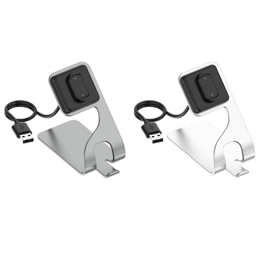 For Huami Amazfit GTS 3 / GTR 3 / GTR 3 Pro Fast Charging Magnetic Stand(Silver) - Charger by buy2fix | Online Shopping UK | buy2fix