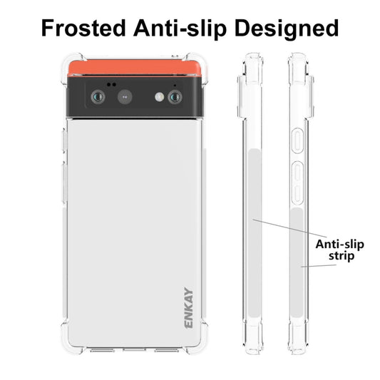 For Google Pixel 6 ENKAY Transparent TPU Shockproof Case - Google Cases by ENKAY | Online Shopping UK | buy2fix