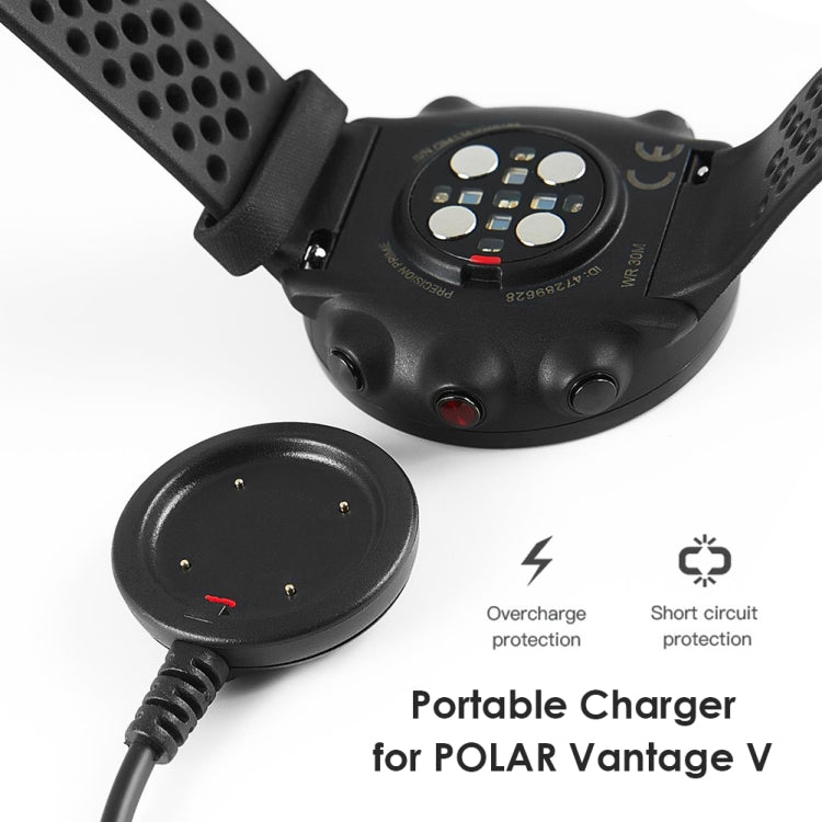 For Polar Grit X / Ignite / Vantage V / M USB Magnetic Charger Cable Charging Accessories -  by buy2fix | Online Shopping UK | buy2fix