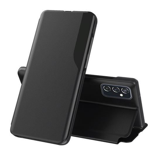 For Samsung Galaxy A53 5G Attraction Flip Holder Leather Phone Case(Black) - Galaxy Phone Cases by buy2fix | Online Shopping UK | buy2fix
