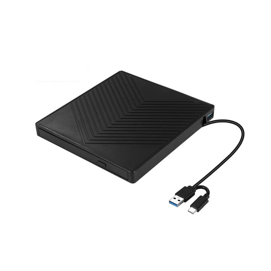 6-in-1 CD and DVD Recorder External USB 3.0 Optical Drive - Rewritable Drive by buy2fix | Online Shopping UK | buy2fix