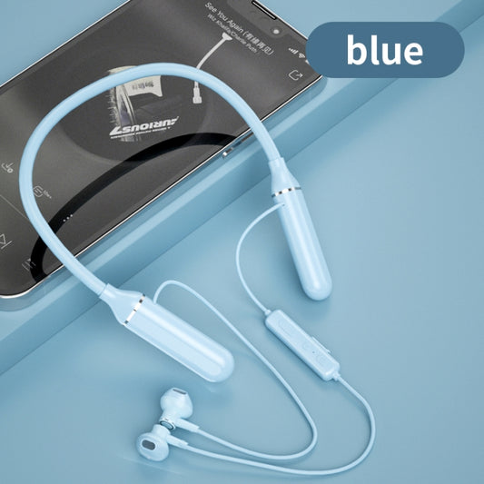 K1688 Neck-mounted Noise Cancelling IPX5 Sports Bluetooth Headphone(Blue) - Neck-mounted Earphone by OneDer | Online Shopping UK | buy2fix