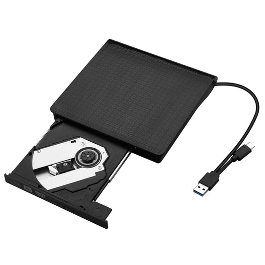 USB 3.0 Type-C Slim Optical Drive Burner External DVD ROM RW CD Writer for Desktop Laptop PC - Rewritable Drive by buy2fix | Online Shopping UK | buy2fix