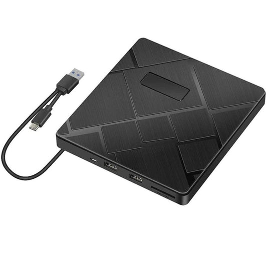 USB 3.0 Type-C DVD Player CD Burner ROM +/-RW Optical Reader Writer - Rewritable Drive by buy2fix | Online Shopping UK | buy2fix