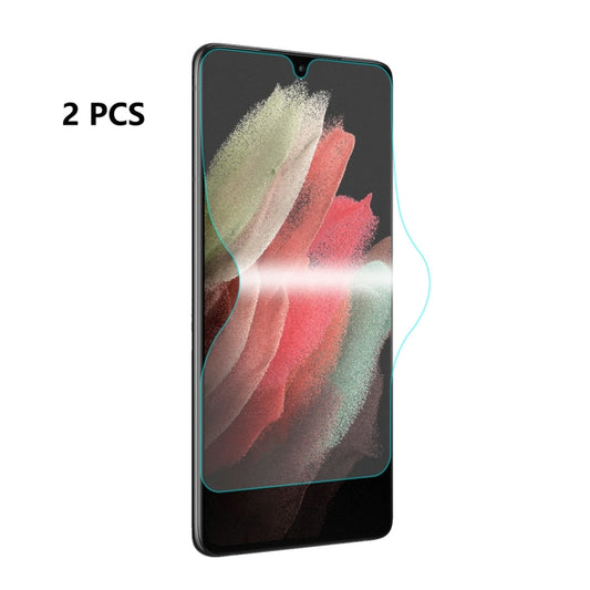 For Samsung Galaxy S22 Ultra 5G 2pcs ENKAY Explosion-proof Soft Hydrogel Full Film - Galaxy Tempered Glass by ENKAY | Online Shopping UK | buy2fix