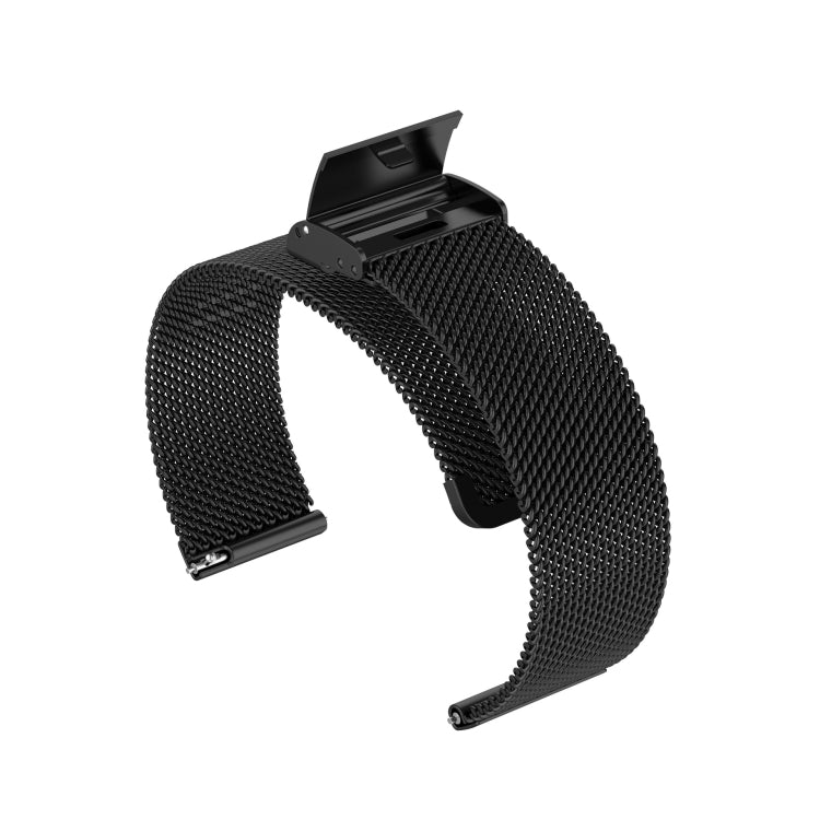 For Huawei Watch GT 3 42mm Milan Metal Steel Mesh Buckle Watch Band(Black) by buy2fix