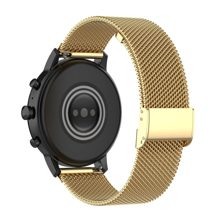 For Huawei Watch GT 3 42mm Milan Metal Steel Mesh Buckle Watch Band(Rose Gold) by buy2fix