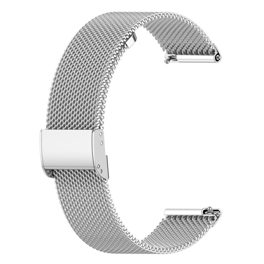 For Samsung Galaxy Watch 4 40mm / 44mm Milan Metal Steel Mesh Buckle Watch Band(Silver) - Watch Bands by buy2fix | Online Shopping UK | buy2fix