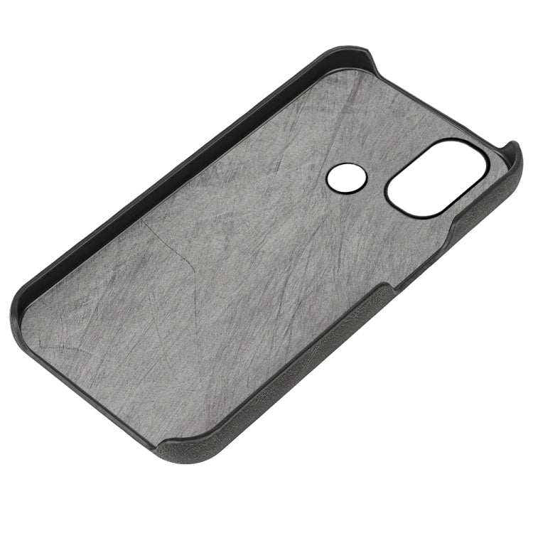 For Motorola Moto E20 / E30 / E40 Ring Holder PU Phone Case(Blue) - Motorola Cases by buy2fix | Online Shopping UK | buy2fix