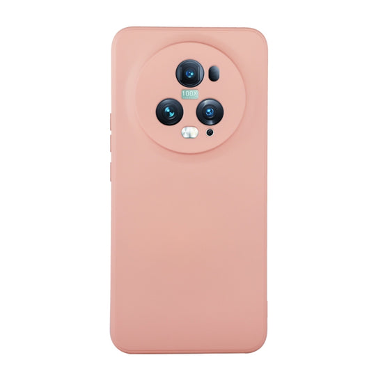For Honor Magic5 Pro ENKAY Liquid Silicone Soft Shockproof Phone Case(Pink)