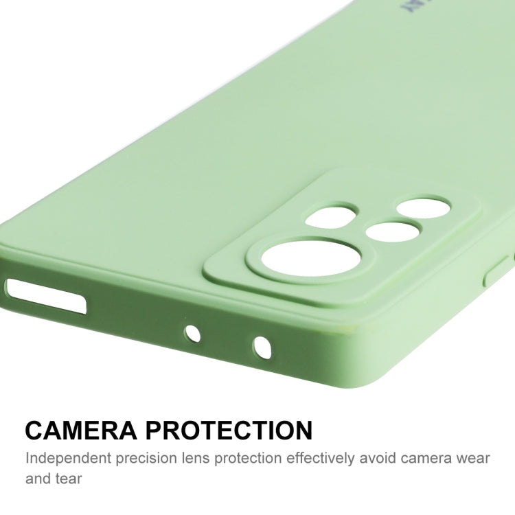 For Xiaomi 12 Pro / 12S Pro ENKAY Liquid Silicone Soft Shockproof Phone Case(Dark Green) by ENKAY