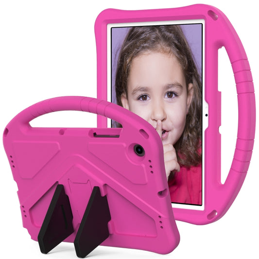 For Samsung Galaxy Tab A8 10.5 2021 X200 / X205 EVA Shockproof Tablet Case with Holder(RoseRed) - Other Galaxy Tab PC by buy2fix | Online Shopping UK | buy2fix