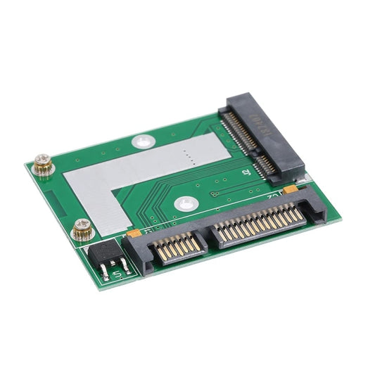 Half-Height mSATA Mini PCI-e SSD to 2.5in SATA3 Converter Adapter Card - Add-on Cards by buy2fix | Online Shopping UK | buy2fix