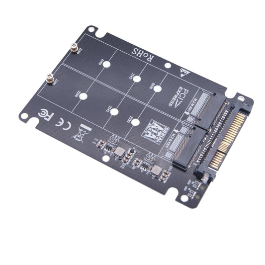 2 Ports NGFF M.2 NVME to U.2 SFF-8639 Adapter Card - Add-on Cards by buy2fix | Online Shopping UK | buy2fix