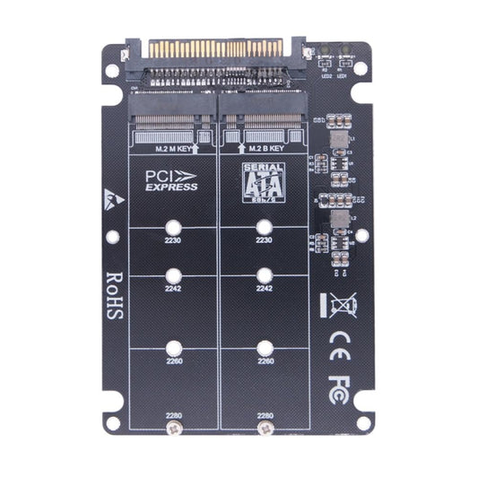 2 Ports NGFF M.2 NVME to U.2 SFF-8639 Adapter Card - Add-on Cards by buy2fix | Online Shopping UK | buy2fix