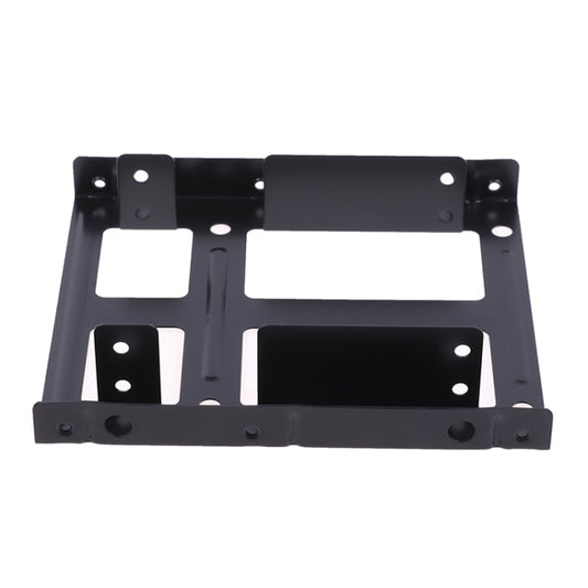 2.5 to 3.5 Dual Desktop SSD Mounting Internal Adapter Hard Drive Bracket - Caddies & Enclosures by buy2fix | Online Shopping UK | buy2fix
