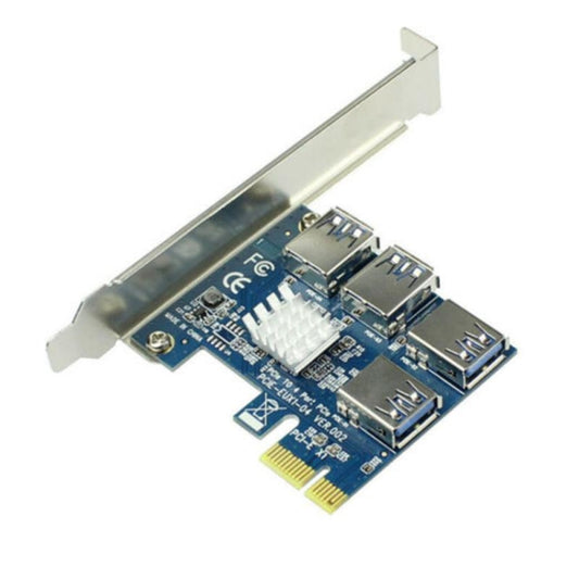 PCI-e 4 Ports USB 3.0 Expansion Card - Add-on Cards by buy2fix | Online Shopping UK | buy2fix