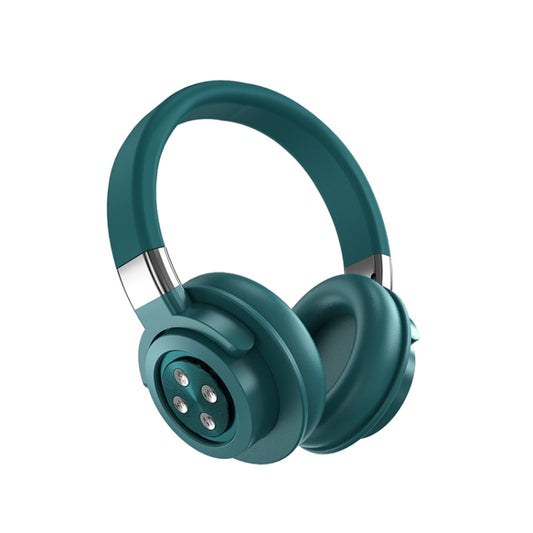 A51 USB Charging Wireless Bluetooth HIFI Stereo Headset with Mic(Green) - Headset & Headphone by buy2fix | Online Shopping UK | buy2fix