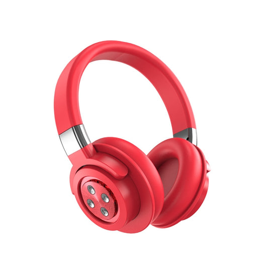 A51 USB Charging Wireless Bluetooth HIFI Stereo Headset with Mic(Red) - Headset & Headphone by buy2fix | Online Shopping UK | buy2fix