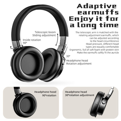 A51 USB Charging Wireless Bluetooth HIFI Stereo Headset with Mic(Green) - Headset & Headphone by buy2fix | Online Shopping UK | buy2fix