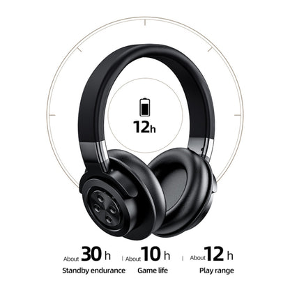 A51 USB Charging Wireless Bluetooth HIFI Stereo Headset with Mic(Green) - Headset & Headphone by buy2fix | Online Shopping UK | buy2fix