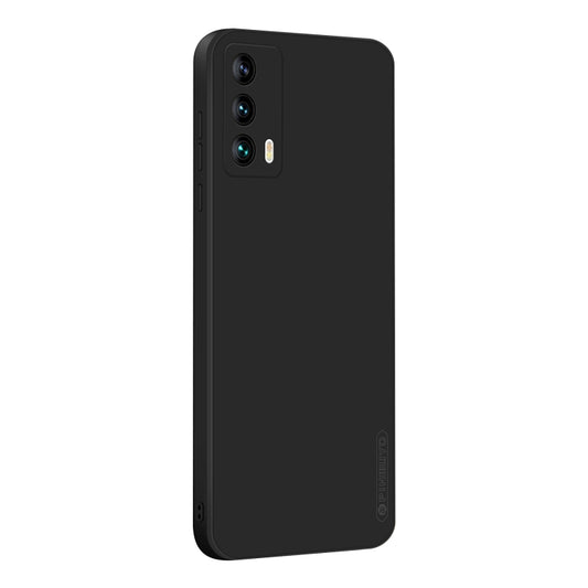 For Meizu 18 / 18S PINWUYO Liquid Silicone TPU Phone Case(Black) - Meizu by PINWUYO | Online Shopping UK | buy2fix