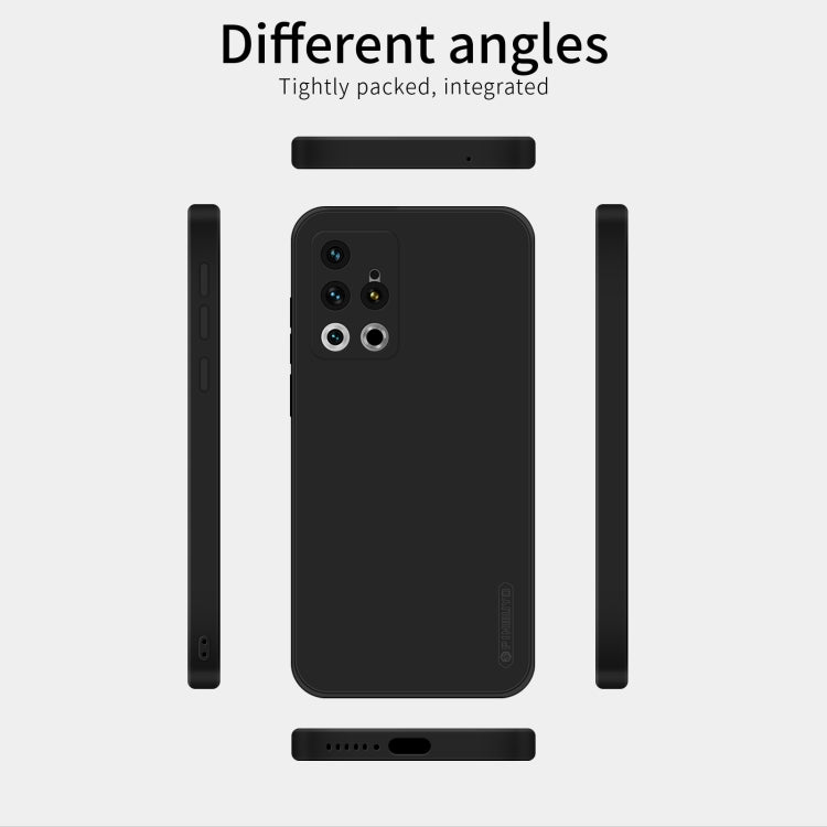 For Meizu 18 Pro / 18S Pro PINWUYO Liquid Silicone TPU Phone Case(Black) - More Brand by PINWUYO | Online Shopping UK | buy2fix
