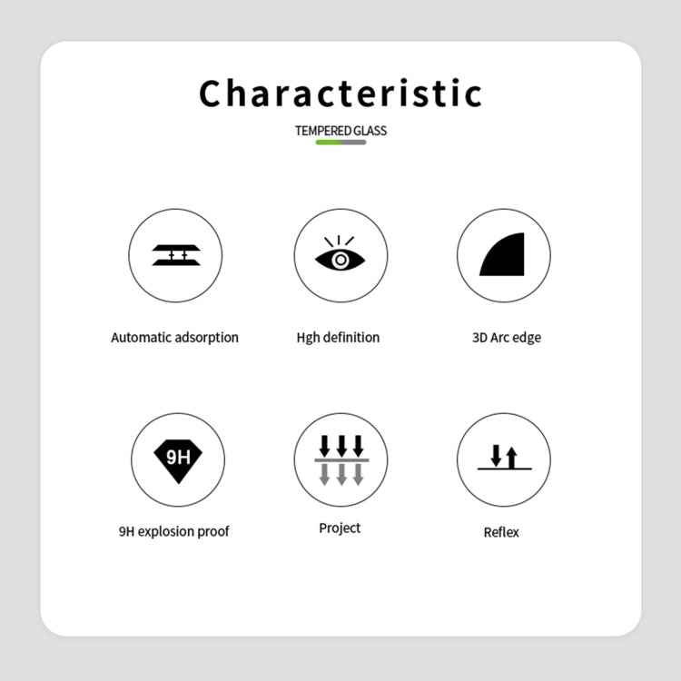 For OnePlus 10 Pro PINWUYO 9H 3D Hot Bending Tempered Glass Film(Black) by PINWUYO