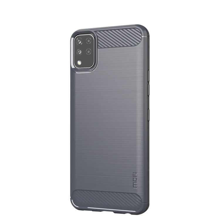 For LG K42 MOFI Gentleness Brushed Carbon Fiber Soft TPU Case(Gray) - LG Cases by MOFI | Online Shopping UK | buy2fix