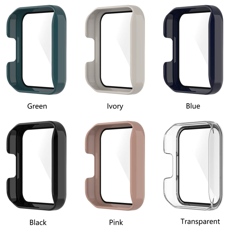 For Xiaomi Redmi Watch 2 Lite PC Toughened Film All-in-One Full-Enclosed Case(Black) - Watch Cases by buy2fix | Online Shopping UK | buy2fix