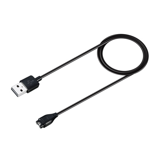 For Garmin Venu 2 Charger with Data Transmission Function(Black) - Charger by buy2fix | Online Shopping UK | buy2fix
