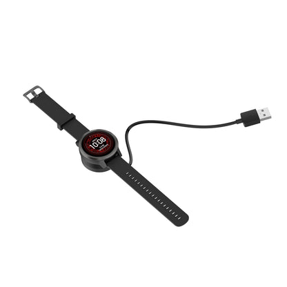For Garmin Venu 2 plus Integrated Charger with Data Transmission Function(Black) - Charger by buy2fix | Online Shopping UK | buy2fix