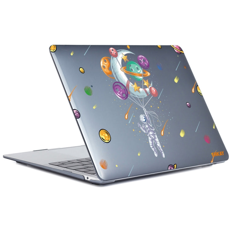 ENKAY Star Series Pattern Laotop Protective Crystal Case For MacBook Pro 15.4 inch A1707 / A1990(Balloon Astronaut) by ENKAY