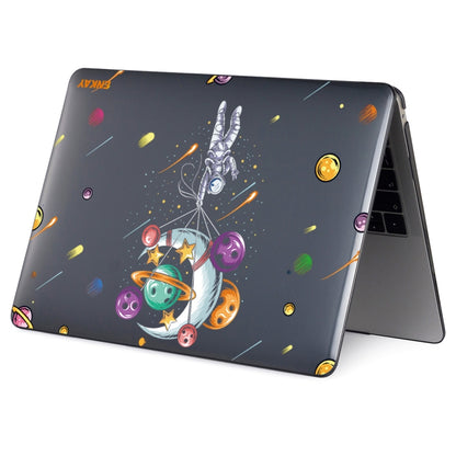 ENKAY Star Series Pattern Laotop Protective Crystal Case For MacBook Pro 15.4 inch A1707 / A1990(Balloon Astronaut) by ENKAY