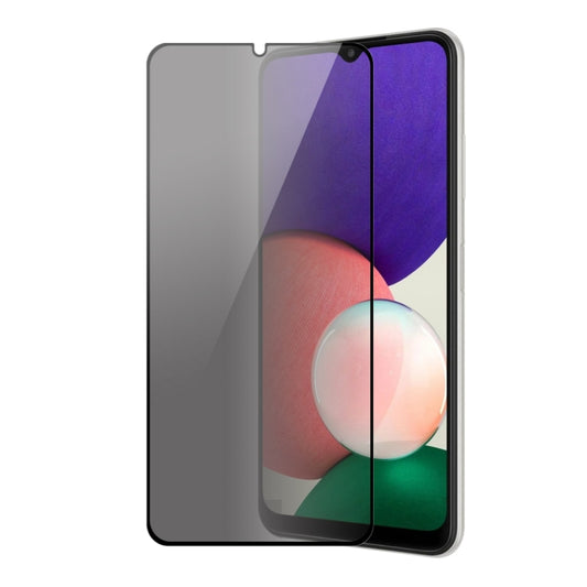 1 PCS For Samsung Galaxy A22 5G ENKAY 28 Degree Anti-peeping Tempered Glass Full Screen Film - Galaxy Tempered Glass by ENKAY | Online Shopping UK | buy2fix