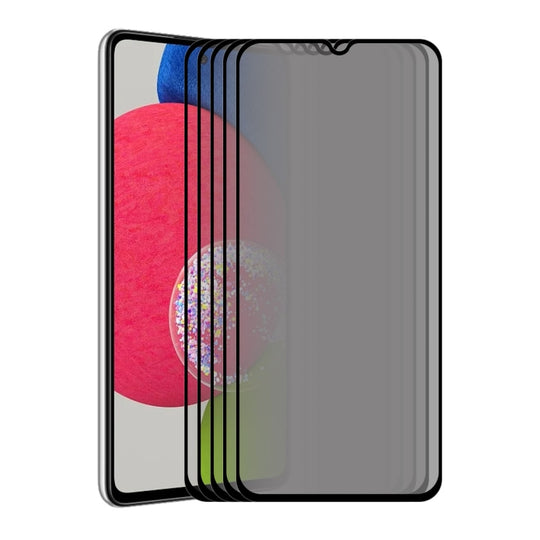 5 PCS For Samsung Galaxy A52s 5G ENKAY 28 Degree Anti-peeping Tempered Glass Full Screen Film