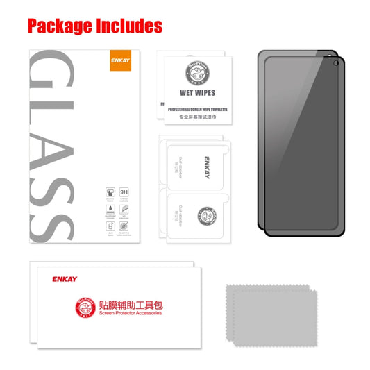 1 PCS For Samsung Galaxy F52 5G / G62 / M62 ENKAY 28 Degree Anti-peeping Tempered Glass Full Film - Galaxy Tempered Glass by ENKAY | Online Shopping UK | buy2fix