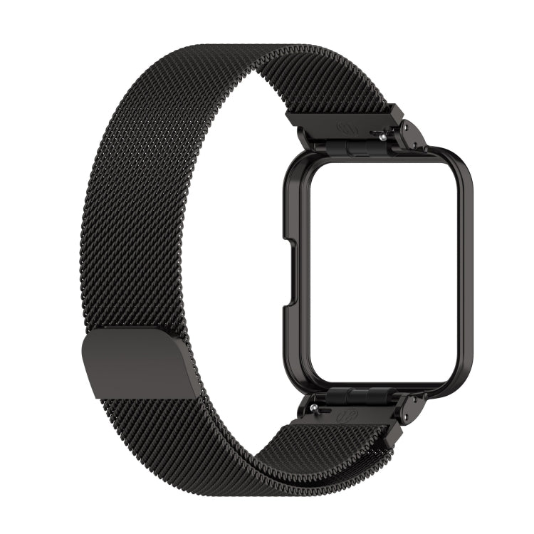 For Xiaomi Redmi Watch 2 Metal Watch Frame(Black) - Watch Cases by buy2fix | Online Shopping UK | buy2fix
