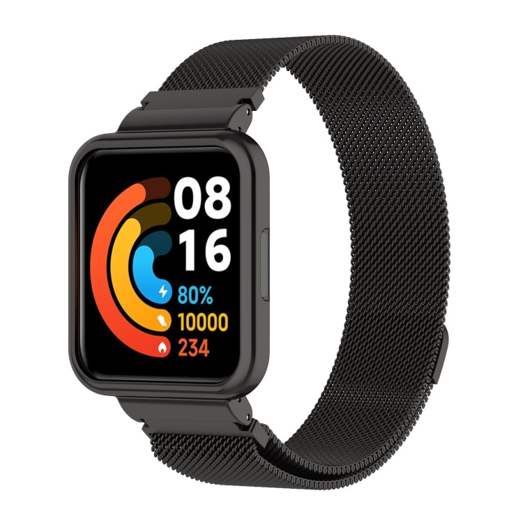 For Xiaomi Redmi Watch 2 Metal Watch Frame(Black) - Watch Cases by buy2fix | Online Shopping UK | buy2fix