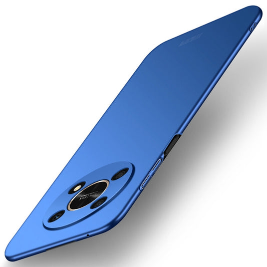 For Honor X30 5G MOFI Frosted PC Ultra-thin Hard Case(Blue) - Honor Cases by MOFI | Online Shopping UK | buy2fix
